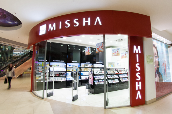 Отделка магазина Missha